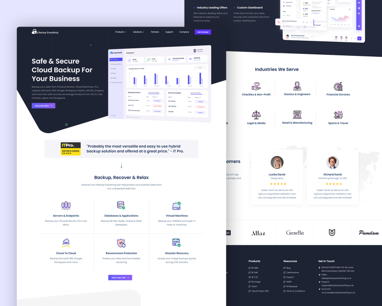 Homepage-MCK-Backup-Everything